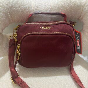 TUMI Handbag Crossbody Bag Red